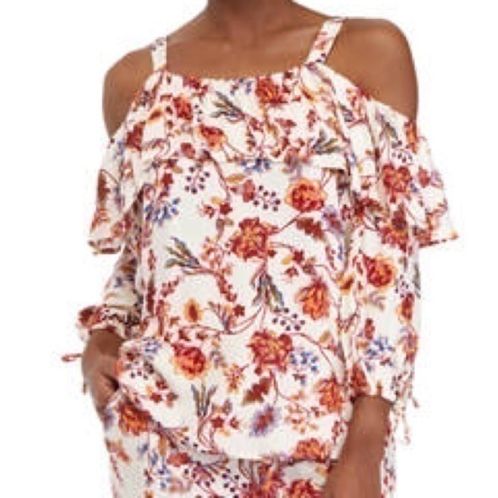 Cupio Boho Top with Cold Shoulder size 3X